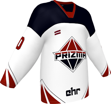HK PRIZMA Vīriešu balts hokeja krekls