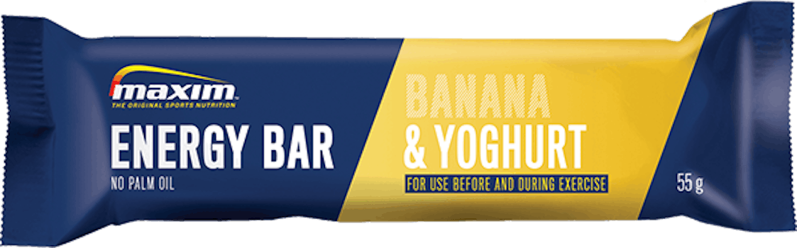  7 x Maxim Energy Bar Banana + Yoghurt 55g