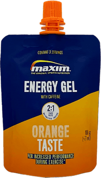 7 x Maxim Energy Gel Orange Taste with caffeine 100g