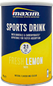 1 x   Maxim Sports Drink Fresh Lemon Taste – 480g