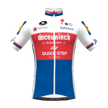Deceuninck Quick-Step 2021 Champion Czech Republic Jersey Short Sleeves Aero SP.L 