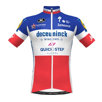 Deceuninck Quick-Step 2021 Champion France Jersey Short Sleeves Aero 